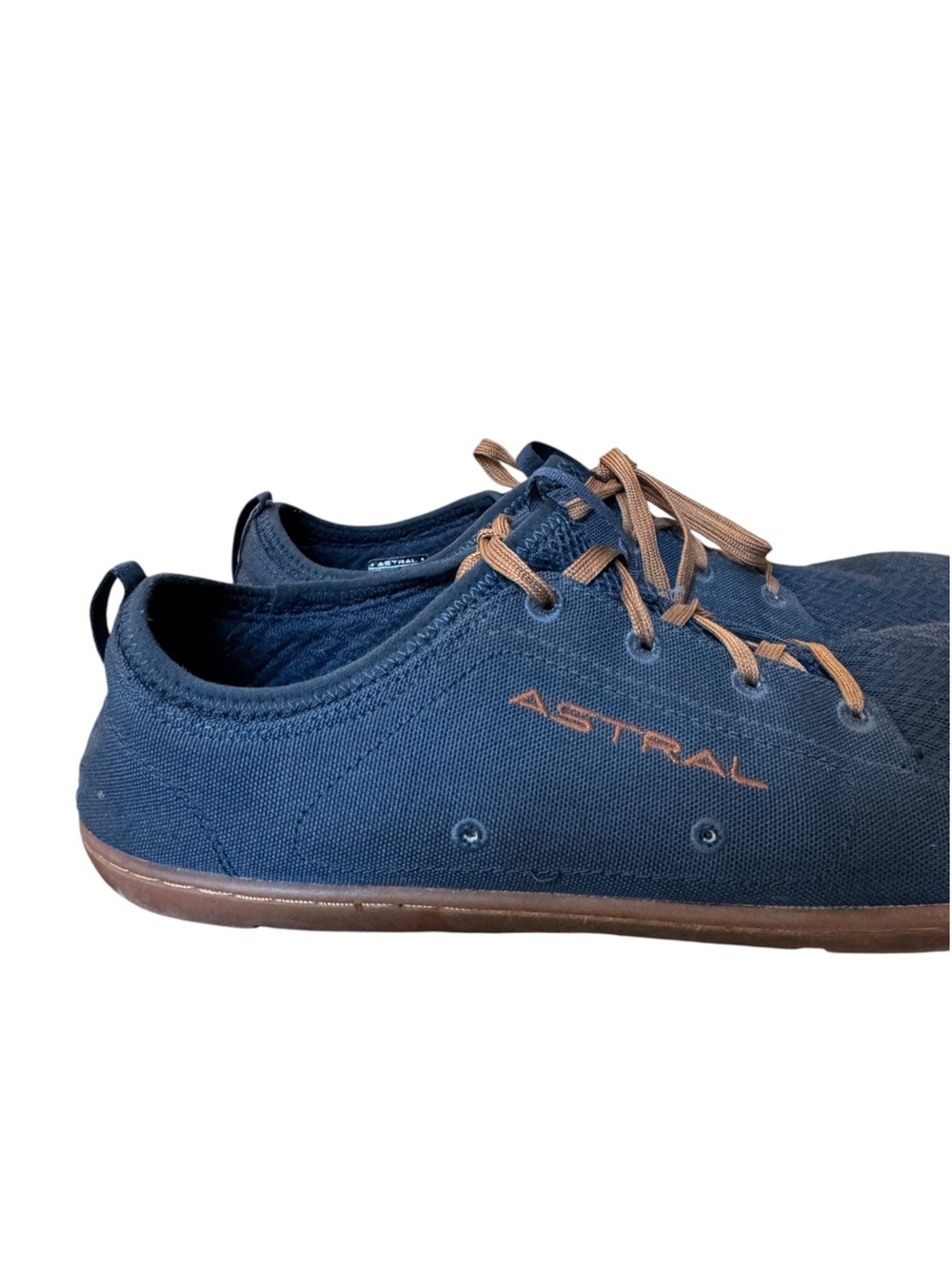 Astral Loyak Navy Brown Shoes Men’s 11 Minimalist Barefoot Sneakers - Picture 2 of 8